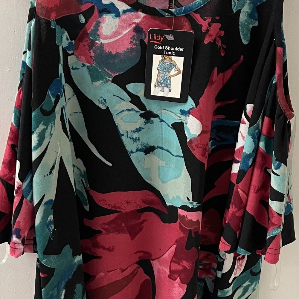 Lildy Cold Shoulder Tunic